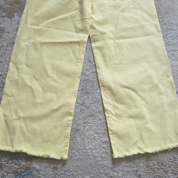 Billabong Free Fall Yellow Wide-Leg Women Jeans - Picture 6 of 8